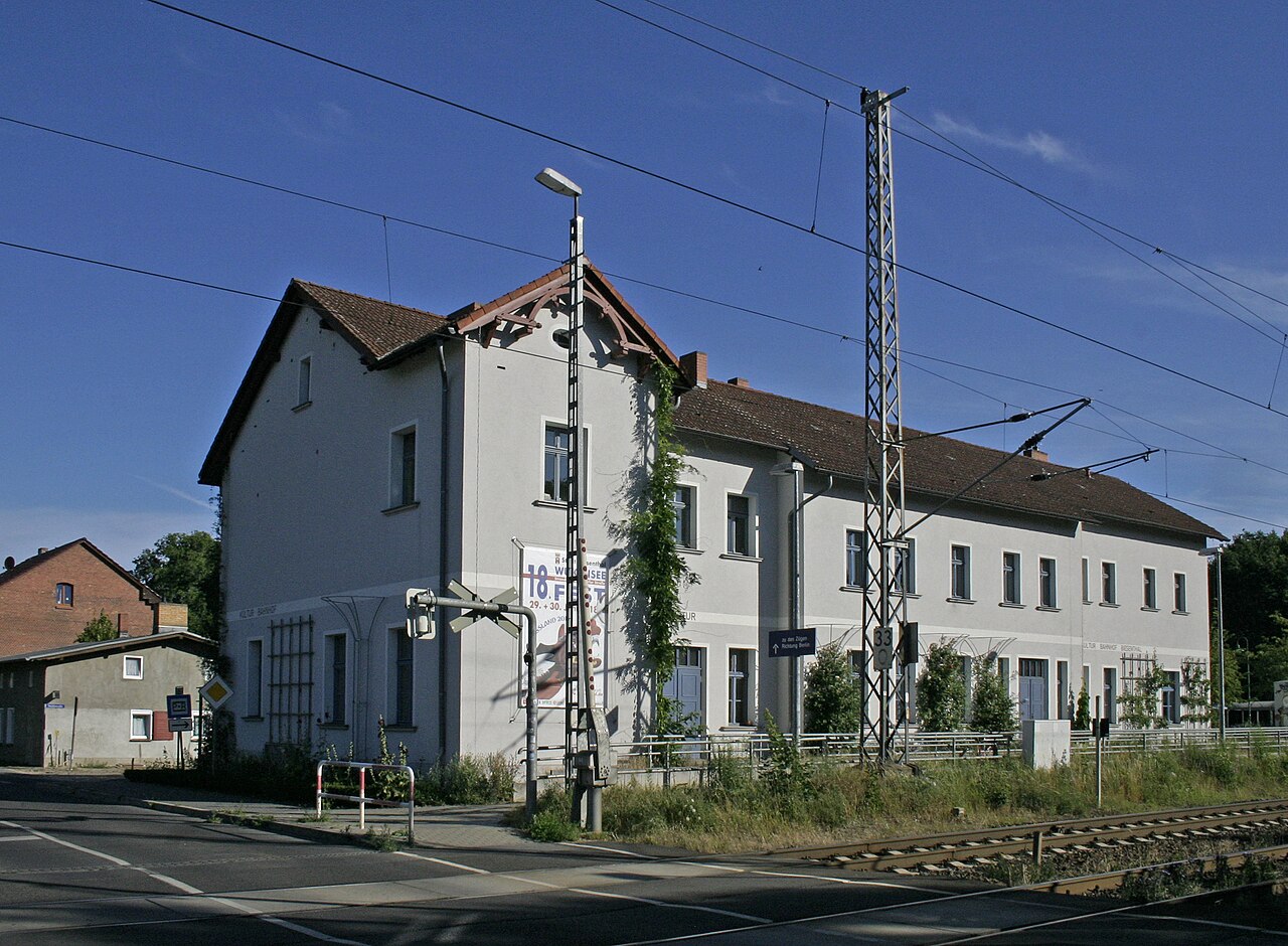 Bahnhofsgebäude in Biesenthal