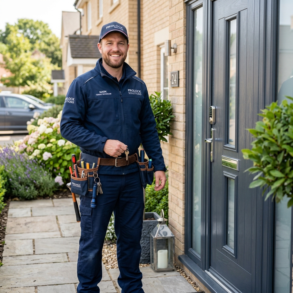 Professioneller Schlüsseldienst Mitarbeiter